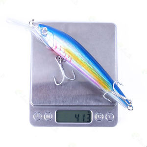 Leurres de pêche 5 couleurs eau salée 18cm 41g ABS, <span class=keywords><strong>leurre</strong></span> artificiel dur coulant type Minnow <span class=keywords><strong>pour</strong></span> la pêche au bar, au <span class=keywords><strong>brochet</strong></span>, à la perche et au walleye - Product Image 6