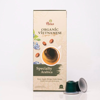 Tendance du café en capsules : Café Arabica d'origine unique du Vietnam, parfumé, marque propre, livraison rapide, prêt à l'exportation