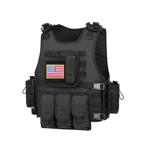 Gilet de protection réglable 2026 pour l'entraînement, porte-plaques tactique pour hommes, gilet tactique extérieur unique - Product Image 2