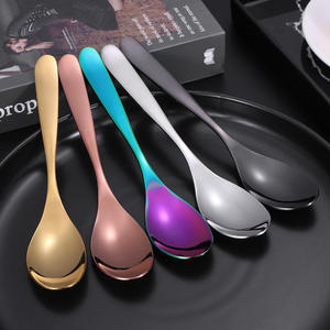 Ensemble de couverts en acier inoxydable de haute qualité |   Cuillère, fourchette et couteau au design élégant pour un usage quotidien et commercial - Product Image 3