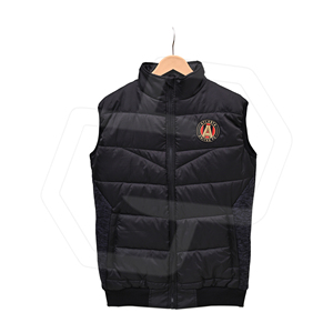Chaqueta de Plumón sin Mangas para Hombre NIZA GEAR, Cuello Alto, Logotipo Frontal, Resistente al Viento, Transpirable, Ecológica, de Nailon y Poliéster, Informal - Product Image 1