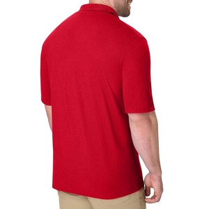 Polos de Golf Personalizados de Manga Corta a Rayas, Ligeros, Casuales, con Cuello, para Hombre, de Punto - Product Image 4