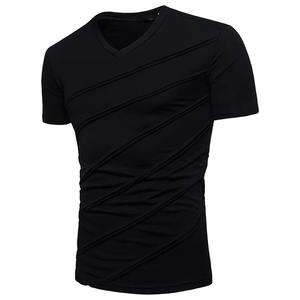 Camiseta de Hombre 100% Algodón, Color Sólido, Manga Corta, Lisa, Corte Holgado, Altamente Recomendada - Camisetas de Hombre en Oferta - Product Image 1