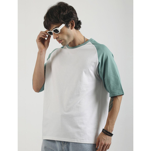 Hot Selling 100% Premium Cotton Plain T Shirt Custom Print Heavyweight High Quality Oversized <b>Drop</b> Shoulder Breathable Tee OEM - Product Image 4