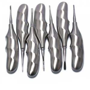 เครื่องมือถอนรากฟันสำหรับทันตแพทย์ ทำจากสแตนเลส พร้อมด้ามจับตามหลักสรีรศาสตร์ - Product Image 5