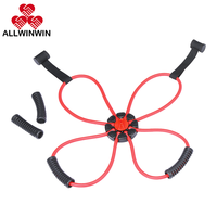 ALLWINWIN DRB07 Bande de Résistance pour Porte - Tube d'Ancre en X pour Exercices et Étirements