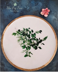 Plateau en bois émaillé imprimé, design NewlyMade, plateau en bois, plateau émaillé, plateau imprimé, au meilleur prix de gros - Product Image 2