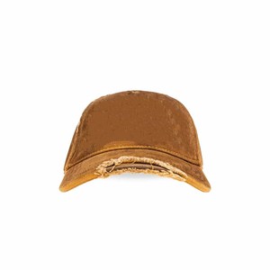 Washed Cotton Baseball Cap 6-Panel Unisex Vintage Ripped Distressed Solid Color Casual <b>Hat</b> Spring <b>Summer</b> Fitted Style - Product Image 4