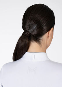 Camisa de competición para mujer de primera calidad, tela suave, duradera, cómoda, ajuste flexible y elegante, ropa de equitación para mujer, camisas de competición. - Product Image 3