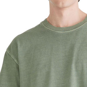 Producto de Moda: Camiseta Lisa de Corte Cuadrado para Hombre, Nueva Llegada 2026, Camisetas Oversize de Hombros Caídos y Corte Cuadrado para Hombre - Product Image 5