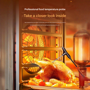 Máquina Comercial Eléctrica de Convección para Asar Pollos, Parrilla Automática Giratoria de Sobremesa, <span class=keywords><strong>Horno</strong></span> Grande para Frutos Secos y Maíz - Product Image 3
