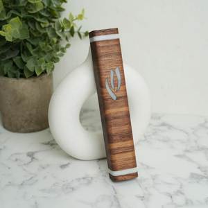 Trending Best Seller Black Wooden Mezuzah <b>Case</b> Modern Jewish Doorpost Cover Luxury Judaica Home Decor Gift - Product Image 3
