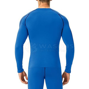 Chemise de compression d'entraînement pour hommes, légère, coupe ajustée, idéale pour la salle de sport et les activités sportives en plein air - Product Image 6