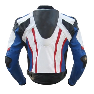 Chaqueta de Motociclismo de Invierno para Hombre, Chaqueta de Cuero Genuino para Motociclista, Ropa de Moda para Motocicleta Resistente al Viento, OEM Personalizado - Product Image 5