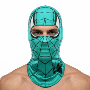 Wholesale High Quality Sublimation Design 100% Polyester Unisex Sports Daily Use Windproof Face Mask Fashion <b>Black</b> Custom - Product Image 1