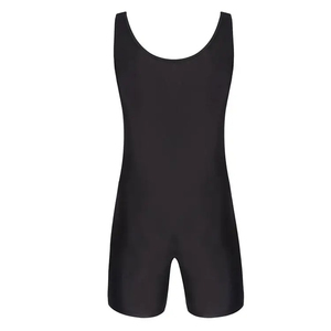 Wholesale Custom Logo Printed Spandex/Polyester Anti-Wrinkle Breathable Quick Dry Custom Color <b>Wrestling</b> <b>Singlet</b> - Product Image 2