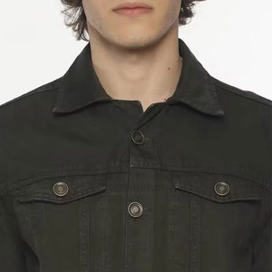 Chaqueta de Mezclilla para Hombre, Color Sólido, Estilo Casual, Moda Urbana, Nueva Colección 2026, Cómoda, para Invierno, de Alexandria Industries - Product Image 6