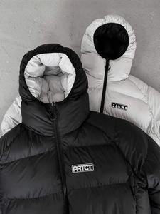 Premium Quality Custom Waterproof Windproof Nylon <b>Reversible</b> Down Puffer <b>Jacket</b> for men - Product Image 5