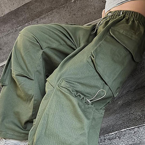 Pantalones Anchos Holgados Personalizados para Mujer, Pantalones de Pierna Ancha Contemporáneos para Ropa Casual Femenina y Estilo Urbano Moderno - Product Image 2