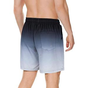 Custom Design Eco-Friendly 100% Cotton Worsted Fabric Mid Drawstring Board shorts <b>for</b> <b>Men</b> Quick Dry Surf Swim <b>Trunks</b> Wholesale - Product Image 2