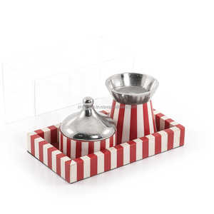 Quemador de Incienso Natural de Perlas de Lujo, Mubkhar Árabe, Caja de Regalo Ecológica para Celebraciones del Eid - Product Image 2