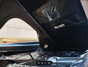 Tente de toit ultra-plate TRAP OVERLAND 9 cm – Tente de toit à coque en aluminium, vente chaude, fabricant OEM, pour 4x4 tout-terrain - Product Image 6