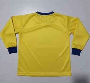 Custom Logo Sublimation Jersey <b>Men</b>’s Long Sleeve Training <b>Shirt</b> Breathable Football Uniform - Product Image 2