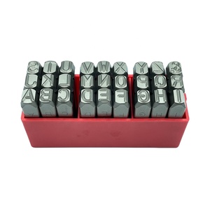 27pcs 10mm Metal Letter Stamping <b>Punch</b> Tool <b>Set</b> - Product Image 4