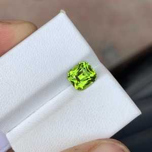 Piedra Preciosa de Peridoto Natural, Facetada, Verde, de Primera Calidad, para Joyería - Product Image 4