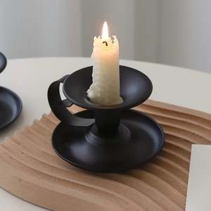 Porte-bougie de 2,55 pouces de hauteur, résistant à la chaleur, décoration pour la maison - Product Image 4