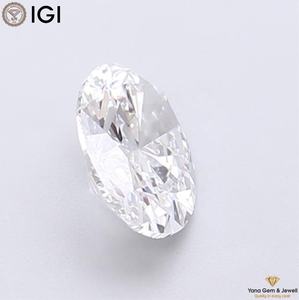 Primium 1.50กะรัตตัดวงรีห้องปฏิบัติการปลูก CVD เพชร VS1ใส9.24มม. ใบรับรอง IGI สำหรับนักออกแบบเครื่องประดับทองทุกเพศ - Product Image 3
