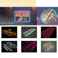 Lettres néon personnalisées, enseignes néon flexibles, LED néon, enseigne lumineuse en corde néon