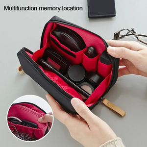 Hot Selling Custom Logo Travel Makeup Bag Pakistan Cosmetic Bag Organizer Makeup Pouch Set Portable Storage Toiletries Bag - Product Image 3