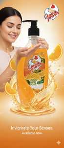 Clean Fresh Orange Extract Liquid Hand <b>Soap</b> Bulk Gentle Moisturizing Formula pH Balanced Anti Bacterial Hand <b>Wash</b> Factory Price - Product Image 3