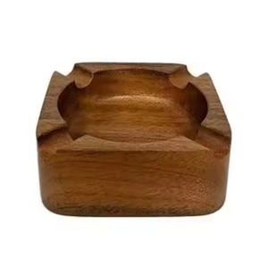 Cenicero Cuadrado de Madera Ecológico al por Mayor, Accesorios para Fumar de Madera Maciza para Hoteles, Bares y Restaurantes, Mejor Precio - Product Image 5
