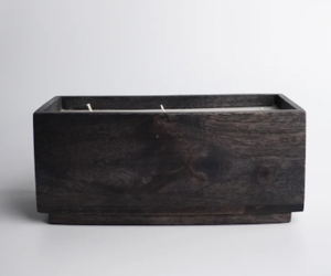 Farol Rectangular de Madera Orgánica Hecho a Mano, Decoración para el Hogar de Alta Calidad y Duradera - Product Image 3