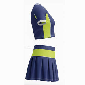 Tenue d'entraînement de cheerleading toutes saisons avec tissu respirant, toucher doux et ajustement sécurisé - Product Image 3