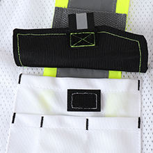 Chaleco de Seguridad Reflectante de Alta Visibilidad al por Mayor, con Múltiples Bolsillos y Cremallera, Ropa de Trabajo para Construcción, Tráfico y Trabajadores de Carreteras - Product Image 6