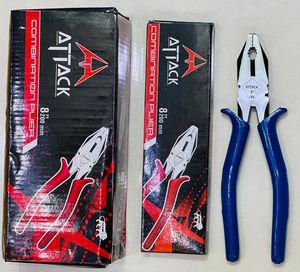 8 Inch Combination Pliers Spring Loaded Cutting Pliers Hand <b>Tool</b> for Repair and Workshop Use - Product Image 3