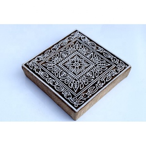 Sellos de madera tallados a mano para imprimir, sello grande de madera tallada a mano, novedad - Product Image 5