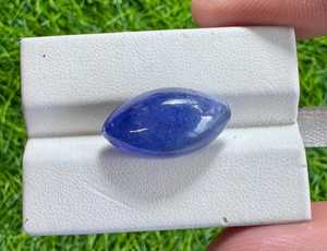 Tanzanita natural en forma de marquesa, corte liso, piedra preciosa azul, piedras sueltas para la fabricación de joyas, anillos, colgantes, alta calidad - Product Image 5