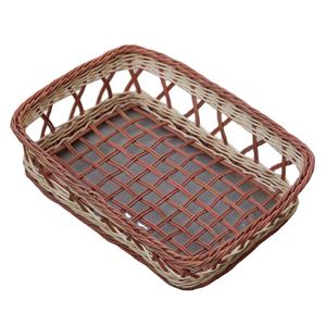 100% Plateau de service en rotin rectangulaire décoratif fait à la main Nouveau dernier design directement du fabricant et exportateur de l'Inde - Product Image 1