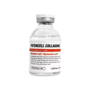 Kit Ampolle Sbiancanti Professionali Coreane per Viso e Collo con Peptidi di Collagene Idrolizzato, 30mL, Confezione Premium - Product Image 4