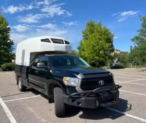 Venta al por mayor: Nueva caravana camper estándar para camión 4x4, camper pickup con techo rígido, al mejor precio. - Product Image 4
