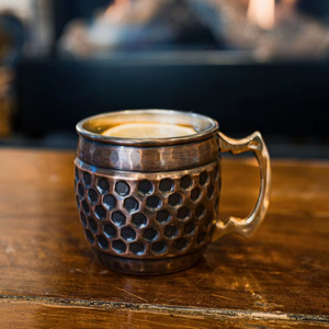 Handmade <b>Copper</b> Mug, <b>Copper</b> Moscow Mule Mug, <b>Copper</b> <b>Cup</b>, Special Design Vintage Style, Anniversary Gift, Christmas Gift - Product Image 1