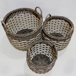 Artex Dong ตะกร้าสานแฮนด์เมดสำหรับบ้านสำนักงานห้องครัวส่งตรงจากโรงงาน - Product Image 5