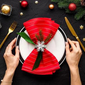 แหวนรองผ้าเช็ดปากโลหะคุณภาพดีช่วยให้ผ้าเช็ดปากแบบใช้ซ้ำได้ดูมีความหมายและดึงดูดใจมากขึ้น ส่งเสริมการสร้างนิสัยที่ยั่งยืน - Product Image 4