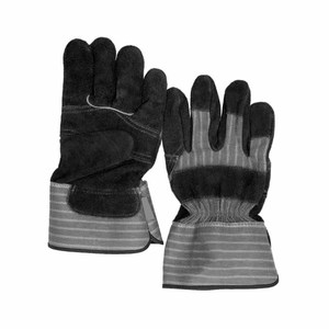 Gants de travail en cuir de vachette renforcé, haute performance, doux et confortables, résistants à la chaleur, pour la construction et le jardinage - Product Image 6