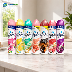 Ambientadores Glade en Aerosol Aromático de 280 ml, Fragancia para el Hogar, Eliminador de Olores, Ambientador para Habitaciones, Aerosol de Perfume de Larga Duración - Product Image 1