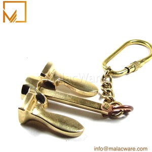 ทองเหลือง Anchor กระเป๋าเครื่องประดับอุปกรณ์เสริมโลหะพวงกุญแจผู้ถือขายส่งการออกแบบหลายทางเลือกนักเรียนโลหะพวงกุญแจ - Product Image 6
